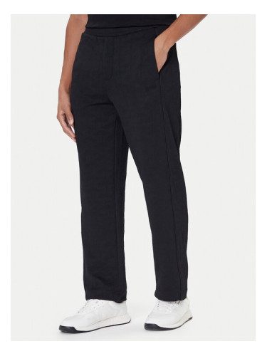 BOSS Долнище анцуг Mirror Long 50549713 Черен Regular Fit