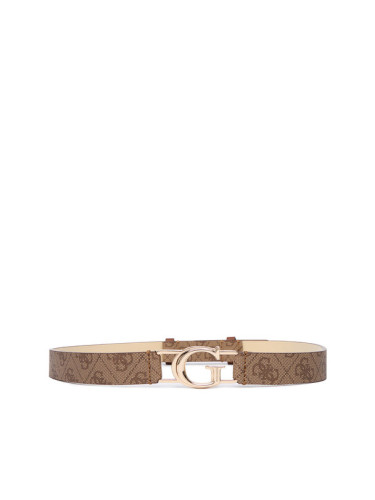 Guess Дамски колан BW9298 P5425 Кафяв