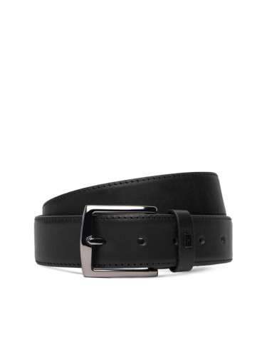 Tommy Hilfiger Мъжки колан Denton Elevated 3.5 AM0AM13767 Черен