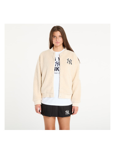 Яке New Era MLB Sherpa Bomber New York Yankees Light Cream XL