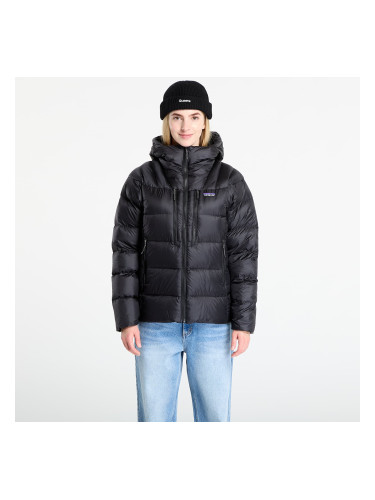Пухено яке Patagonia W's Fitz Roy Down Hoody Black M