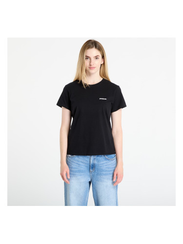 Тениска Patagonia W's P-6 Logo Responsibili-Tee Black XS