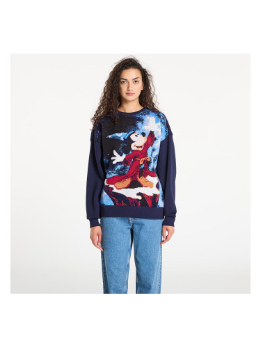 Суитшърт Desigual Fantasia Sweatshirt Navy L