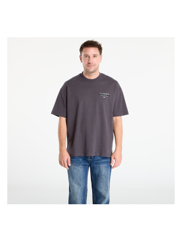 Тениска AllSaints Redact Oversized Logo T-Shirt Washed Black M
