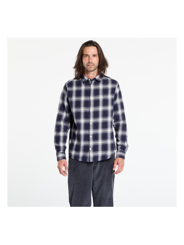 Риза AllSaints Haven Check Ls Shirt Azzurra Blue L