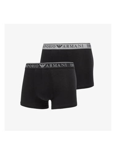 Боксерки EA7 Emporio Armani Bottom Trunk 2-Pack Black/ Black XL