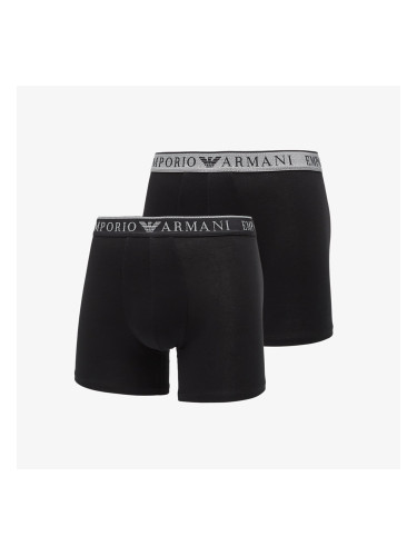 Боксерки EA7 Emporio Armani Bottom Trunk 2-Pack Black/ Black S