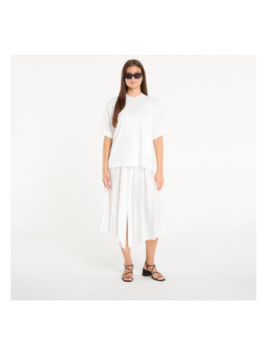 Облекло AllSaints Jax Tee Dress Chalk White M