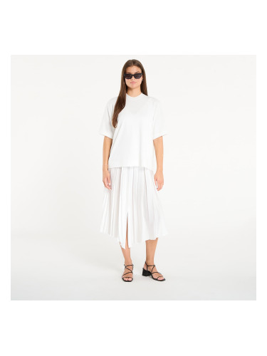 Облекло AllSaints Jax Tee Dress Chalk White M