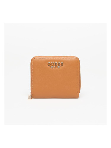 Портфейл GUESS Talent Slg Small Zip Around Caramel Universal