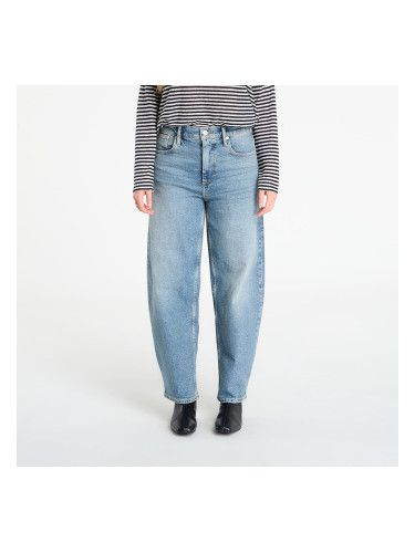 Дънки AllSaints Sadie Barrel Leg Denim Jeans Washed Indigo 26
