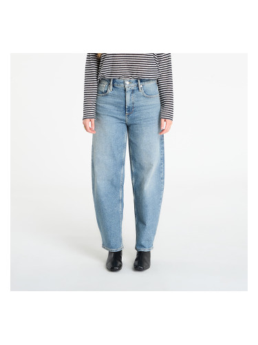 Дънки AllSaints Sadie Barrel Leg Denim Jeans Washed Indigo 26