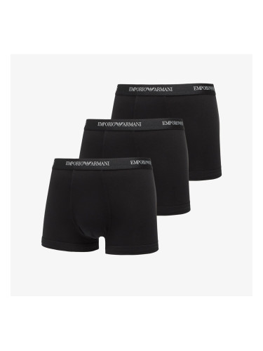 Боксерки EA7 Emporio Armani Bottom Trunk 3-Pack Black/ Black/ Black XL