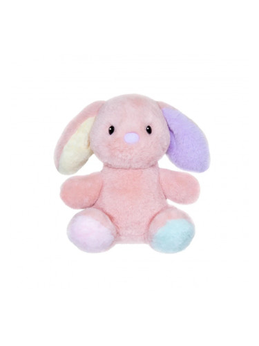 Плюшено бебе зайче Aurora, розово, 20 см