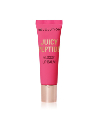 Makeup Revolution Juicy Peptide Lip Balm балсам за устни с пептиди цвят Guava Rum Punch Coral 8 мл.