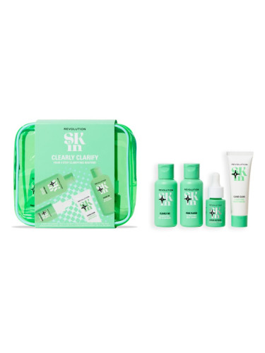Revolution Skincare Clearly Clarify 4 Step Starter Kit подаръчен комплект за лице