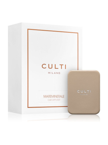 Culti Milano Car Diffuser Taupe Mareminerale aроматизатор за автомобил + резервен пълнител 73x53 см
