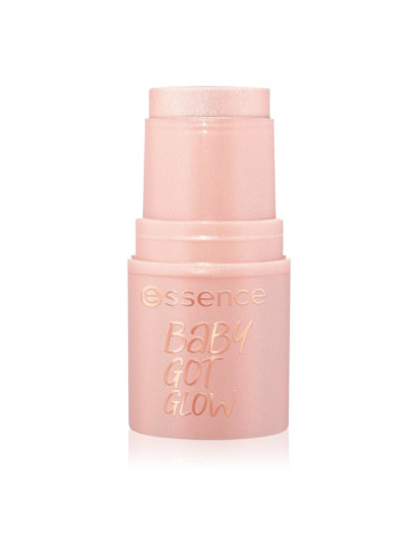 essence BABY GOT GLOW озаряващ стик за сияен блясък цвят 20 Rosy Glaze 5.5 гр.