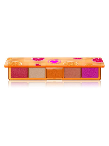 I Heart Revolution Zesty Zing Mini Match Palette палитра сенки за очи 5.5 гр.