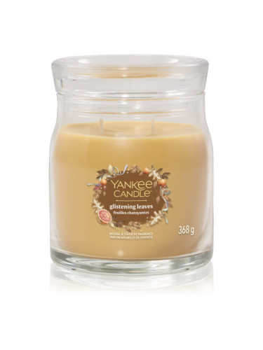 Yankee Candle Glistening Leaves ароматна свещ Signature 368 гр.