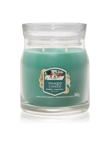 Yankee Candle Holiday Winterfest ароматна свещ Signature 368 гр.