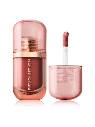 Makeup Revolution Superdewy Blush Burst течен руж цвят Pink Fizz Soft Pink 4.2 мл.