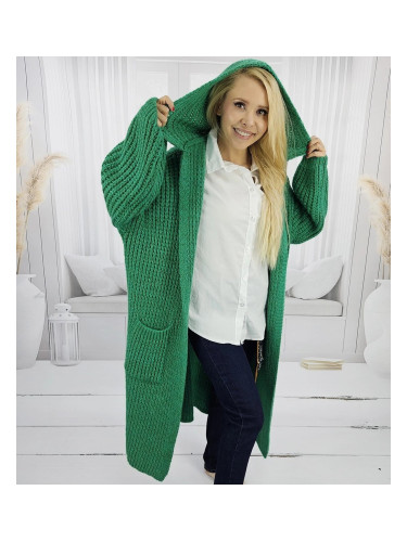 Pri Long warm cardigan sweater thick weave VALERIA