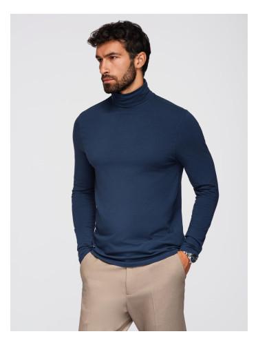 Мъжка омбре поло яка - тъмносиня