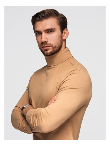 Мъжки пуловер с яка омбре