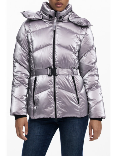 Дамско розово зимно яке Desigual