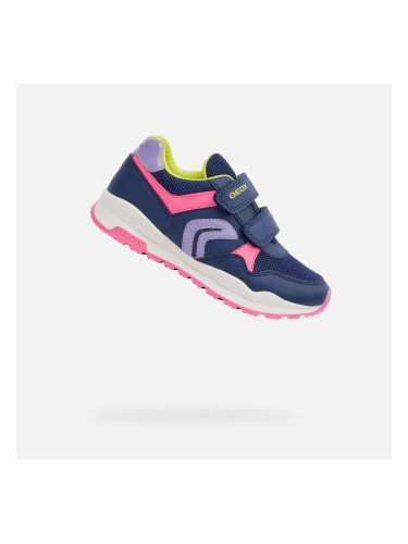 Dark Blue Girls' Sneakers Geox Pavel - Girls