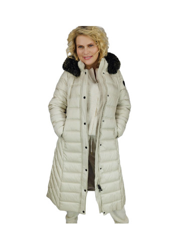 Pri Long quilted winter warm coat with hood ARCTICA jacket