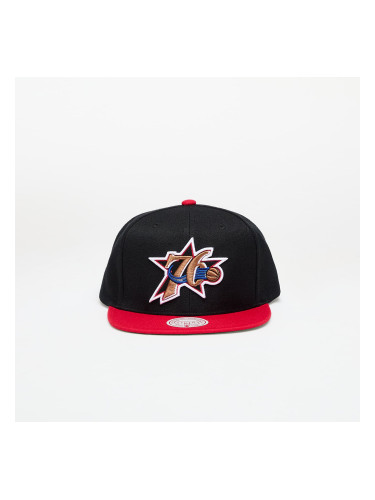 Шапка Mitchell & Ness NBA Team 2 Tone 2.0 Snapback Hwc 76Ers Black/ Red Universal