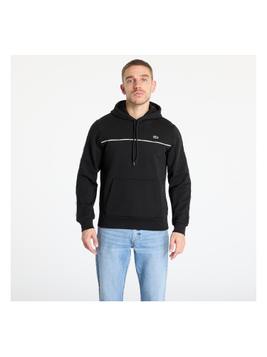 Суитшърт LACOSTE Non Brushed Fleece Black L