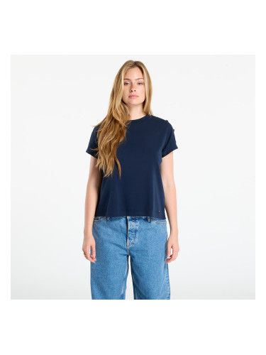 Тениска Tommy Hilfiger Gold Button Ss Tee Navy L