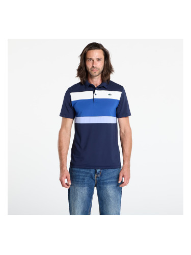 Тениска LACOSTE Men's S/S Polo Navy Blue/ France Blue-Flour M