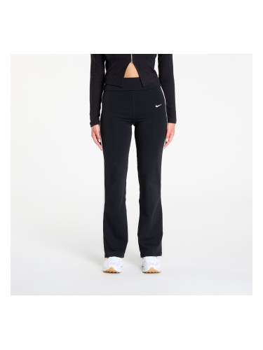 Панталони Nike Sportswear Women's High-Waisted Pants Black/ White XS