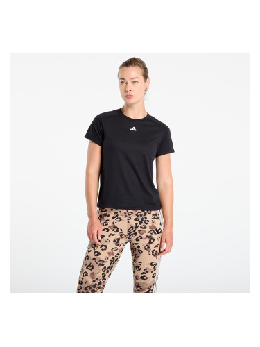 Тениска adidas AEROREADY Train Essentials Minimal Branding Crewneck TeeBlack L