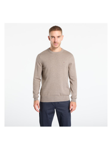 Пуловер Tommy Hilfiger Pima Org Ctn Cashmere Crew Neck Coastal Taupe Heather L