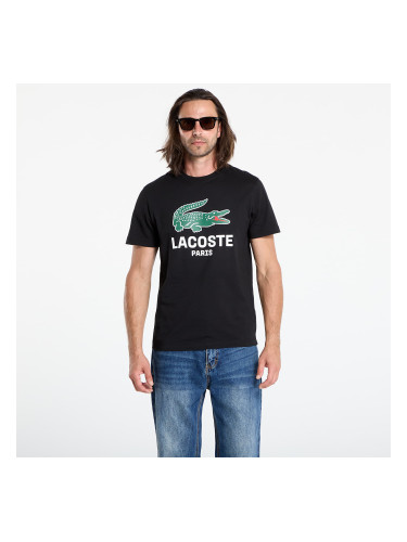 Тениска LACOSTE Men's Tee-Shirt Black L