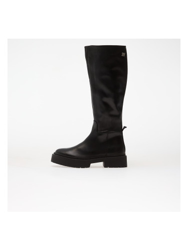 Сникърси Steve Madden Galina Black Leather EUR 36