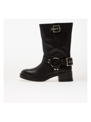 Steve Madden Blessing Black Leather 6