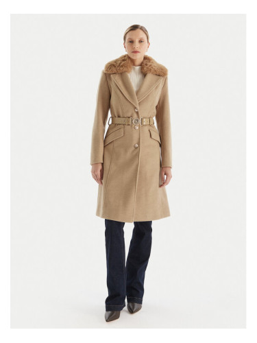 Guess Преходно палто W5BL25 W2672 Кафяв Regular Fit