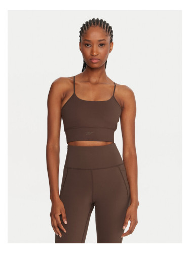 Reebok Спортен сутиен Reebok X Ewa Chodakowska RK25310CCW Кафяв