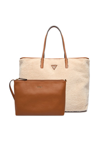 Guess Дамска чанта Victoria HWWG95 14290 Екрю