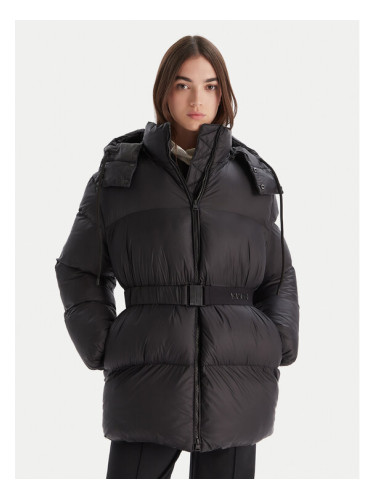 HUGO Зимно яке Falentina-2 50547228 Черен Regular Fit