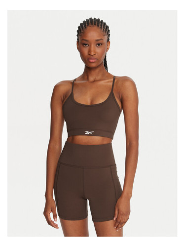Reebok Спортен сутиен Reebok X Ewa Chodakowska RK25312CCW Кафяв