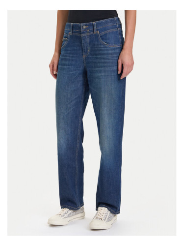 Guess Jeans Дънки W5BA3O D0026 Син Boyfriend Fit