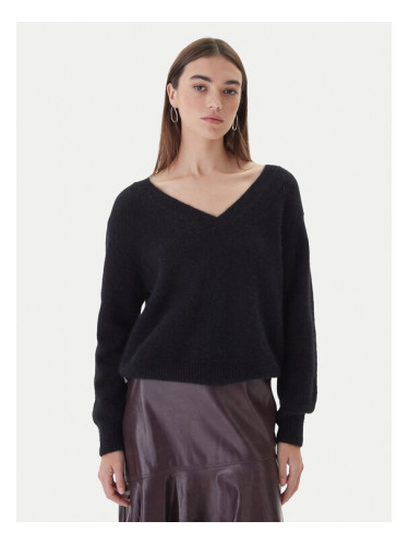 Dixie Пуловер M277Y065A 1900 Черен Regular Fit