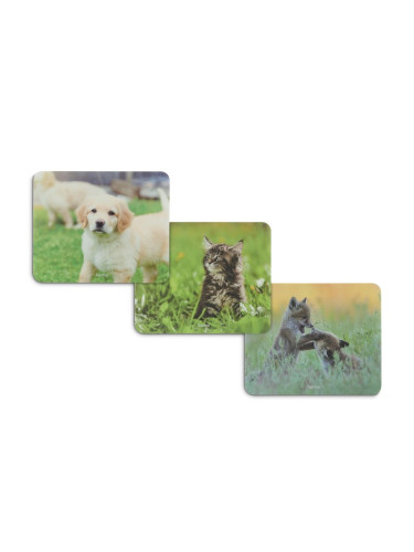 Пад за мишка Hama "Animal", 12 бр. в кашон, цена за 1 бр.